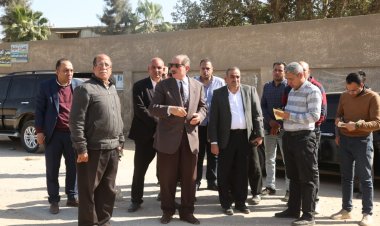 محافظ كفر الشيخ يتفقد موقع إنشاء كوبري سخا العلوي ومركز التنمية الشبابية (صور)