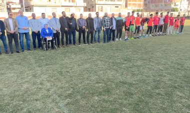 افتتاح الدورة الرمضانية لاتحاد شباب كفرالشيخ بقلين الموسم الثالث «دوري ساند»