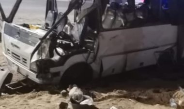 مصرع وإصابة 15  شخص  في حادث على الطريق الدائري بالسلام