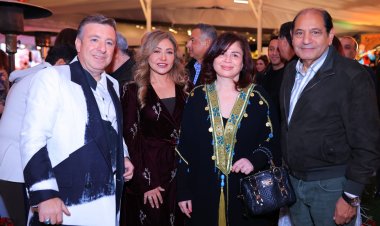 ليلى علوى وإلهام شاهين أبرزهم..  نجوم الفن والإعلام في أضخم سهرة رمضانية (صور)