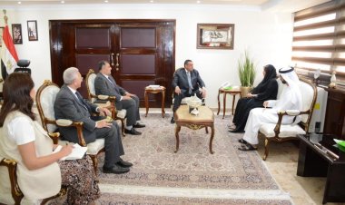 وزير التنمية المحلية يبحث مع سفيرة الإمارات أوجه التعاون المشترك بين البلدين