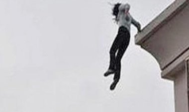 سقوط فتاة من أعلى مدرسة ثانوي بالعياط