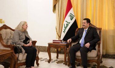 رئيس البرلمان العراقي يلتقي السفيرةَ الأميركية في العراق