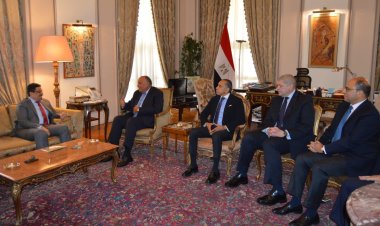 سامح شكري يستقبل نظيره اليمني لبحث التعاون المشترك بين البلدين