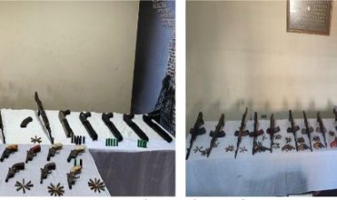 ضبط 25 بندقية خلال حملة أمنية بصدفا والغنايم في أسيوط