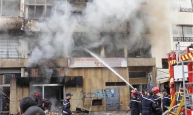 اخماد حريق نشب داخل محل جزارة دون وقوع إصابات بالعجوزة