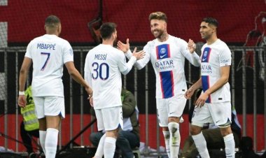 باريس سان جيرمان يفوز على نيس بثنائية ميسي وراموس