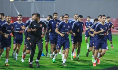 الأهلي يستأنف تدريباته استعدادًا لمباراة بيراميدز في نهائي الكأس