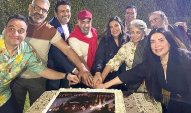أسرة مسلسل «جميلة» يحتفلون بنجاحه