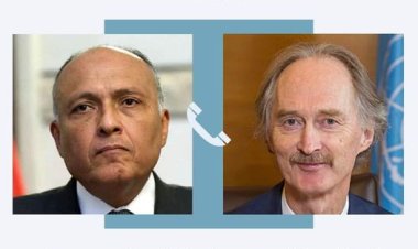 وزير الخارجية يجري اتصالاً هاتفياً بمبعوث الأمم المتحدة الخاص إلى سوريا