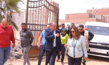 محافظ دمياط ومدير صندوق مكافحة وعلاج الإدمان يتابعان مشروع إنشاء مركز التأهيل