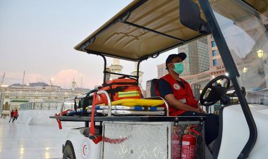 الهلال الأحمر ينجح في إسعاف معتمرة تعرضت لنوبة قلبية