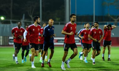 تفاصيل المران الختامي للأهلي استعدادا لمباراة بيراميدز