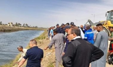 انتشال 5 جثث شباب.. ارتفاع ضحايا حادث انقلاب سيارة في ترعة بقنا (أسماء)