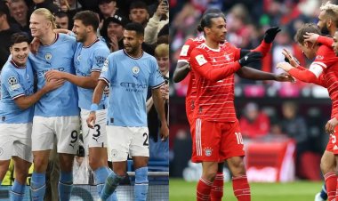 مفاجآت في تشكيل مانشستر سيتي وبايرن ميونخ في دوري الأبطال