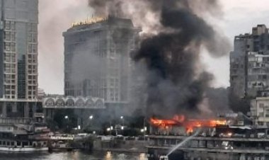 السيطرة على حريق داخل مركب نهري بالجيزة 