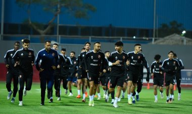 تفاصيل مران الأهلي استعدادا لموادهة فاركو في الدوري