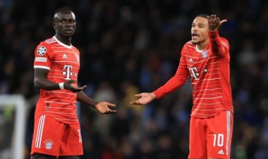 بعد الخسارة أمام السيتي.. خناقة بين ماني وسانيه في غرفة ملابس بايرن