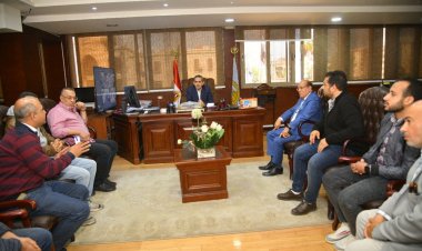 محافظ الغربية يناقش خطة إدخال المرافق لمستشفى طنطا الجديد والسنطة المركزي