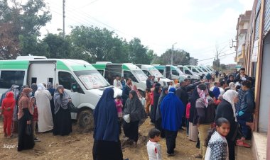 تنفيذ قافة طبية بعزبة  الأربعين بدمياط