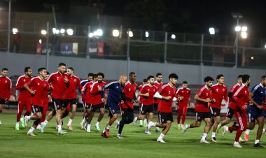 الأهلي يختتم تدريباته استعدادًا لمباراة فاركو في الدوري