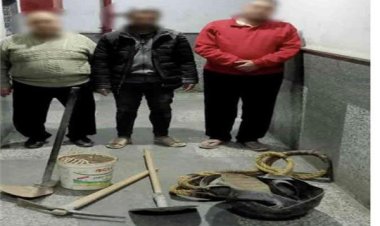 القبض على المتهمين بالتنقب عن الآثار في المرج