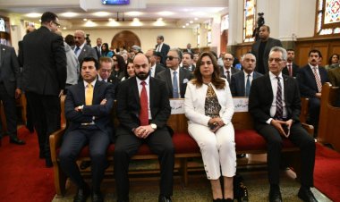 وزير الشباب والرياضة يشهد احتفالات الطائفة الإنجيلية بعيد القيامة المجيد