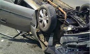 بالأسماء.. إصابة 3 أشخاص إثر انقلاب سيارة بيجو على صحراوي قنا