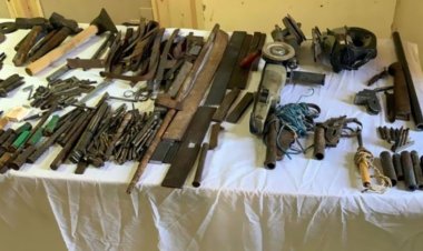 العثور على ورشة لتصنيع الأسلحة النارية بالبحيرة