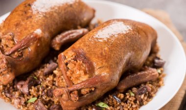 طبق اليوم 26 رمضان.. طريقة عمل الحمام بالفريك