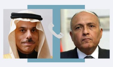 سامح شكري يجري اتصالا هاتفيا مع وزير خارجية السعودية