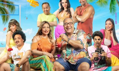 ليلى علوي وبيومي فؤاد في البوستر الرسمي لفيلم شوجر دادي