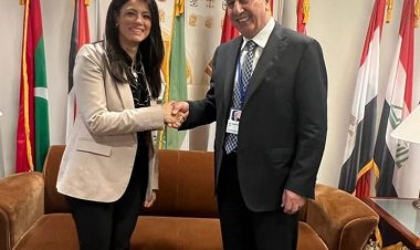 وزيرة التعاون تلتقي وزير البيئة العراقي لبحث انعقاد اللجنة العليا المشتركة بين البلدين