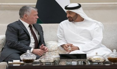 الرئيس الإماراتي يستقبل ملك الأردن