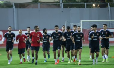 الأهلي يواصل تدريباته استعدادًا لمباراة الرجاء في دوري الأبطال