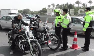 تحرير 1394 مخالفة عدم تركيب الملصق الإلكتروني  