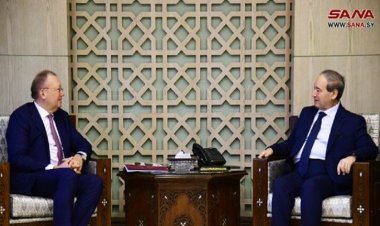 المقداد يبحث مع ياكوفينكو القضايا والتطورات الجيوسياسية في العالم