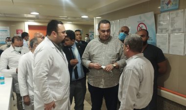 جولة مفاجئة لرئيس هيئة الرعاية الصحية داخل بعض المنشآت بالإسماعيلية