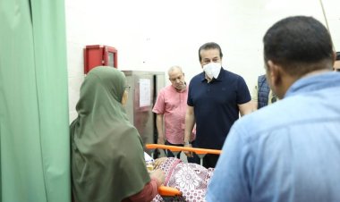 وزير الصحة يتفقد غرفة الطوارئ بهيئة الإسعاف ليلة العيد.. ماذا حدث؟