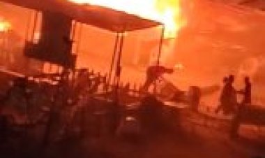 «بسبب صواريخ العيد».. السيطرة على حريق نشب داخل حظيرة ماشية بالمنيا