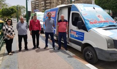 صحة المنيا: انتشار القوافل والعيادات المتنقلة بالميادين العامة وكورنيش النيل والحدائق والمتنزهات