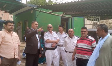 أسامة سحيم يتابع العبارات النهرية التي تربط ساحل سليم/ أبوتيج