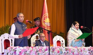 محمد شهاب الدين يؤدي اليمين الدستورية رئيسًا جديدًا لبنغلاديش