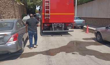 نشوب حريق هائل داخل مطعم شهير في بولاق الدكرور