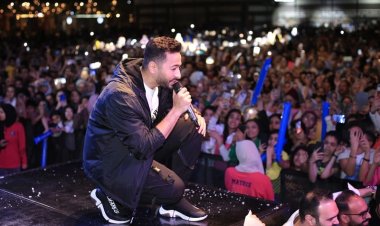 حمادة هلال يتألق في حفل جماهيري ضخم بطنطا  (صور)