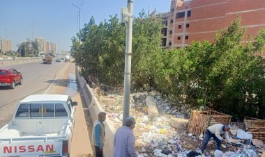 مختار: رفع 400 طن قمامة و30 طن اتربة و10 طن مخلفات بالمنصورة