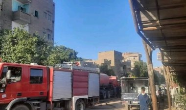 السيطرة على حريق كنيسة العذراء والملاك ميخائيل والأنبا كاراس بأسيوط دون خسائر في الأرواح