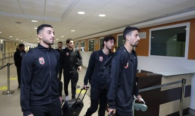 بعثة الأهلي تعود للقاهرة عقب مباراة الرجاء المغربي