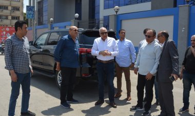 محافظ الجيزة يتفقد مشروعات الرصف والتطوير وحالة النظافة بالعجوزة