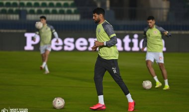 تدريبات تأهيلية للثنائي أحمد فتوح ومصطفي شلبي بمران الزمالك